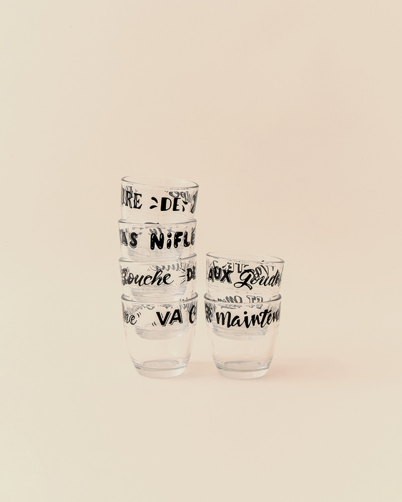 VERRES À CAFÉ MARSEILLAIS DURALEX
