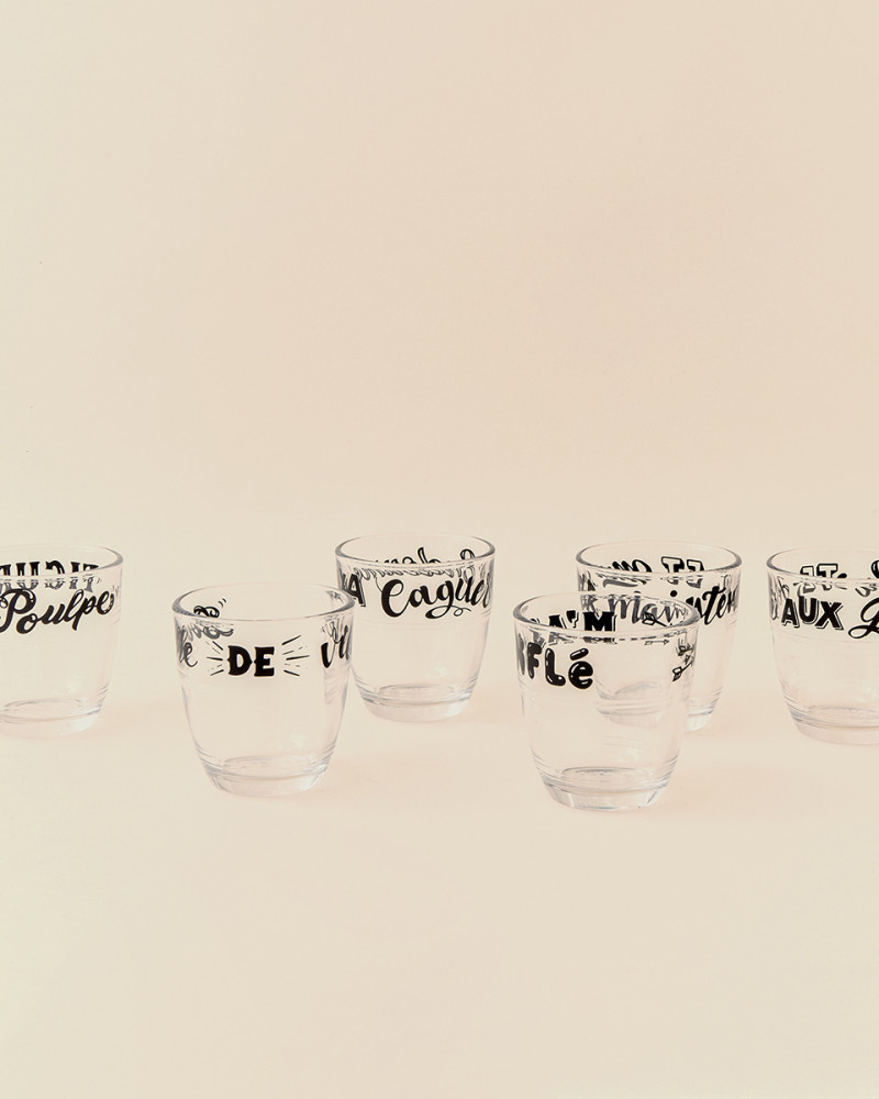 VERRES À CAFÉ MARSEILLAIS DURALEX