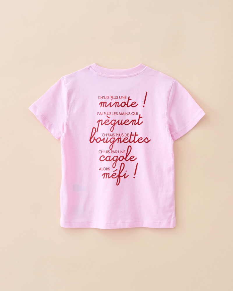 T-SHIRT JE SUIS PLUS UNE MINOTE