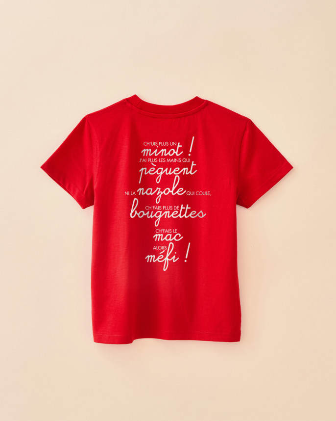 T-SHIRT JE SUIS PLUS UN MINOT