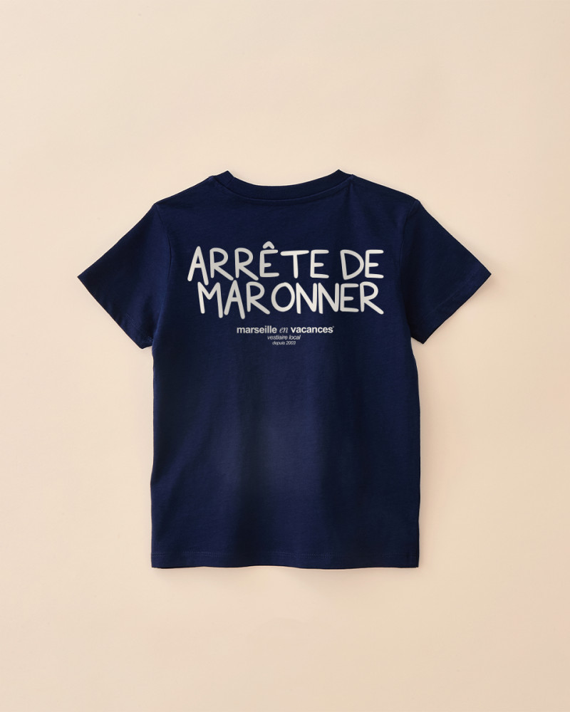 T-SHIRT ARRETE DE MARONNER