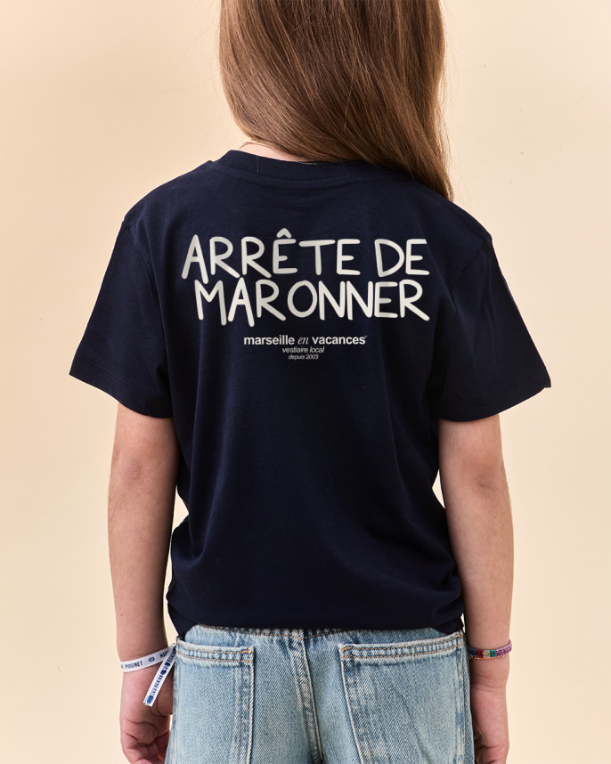 T-SHIRT ARRETE DE MARONNER