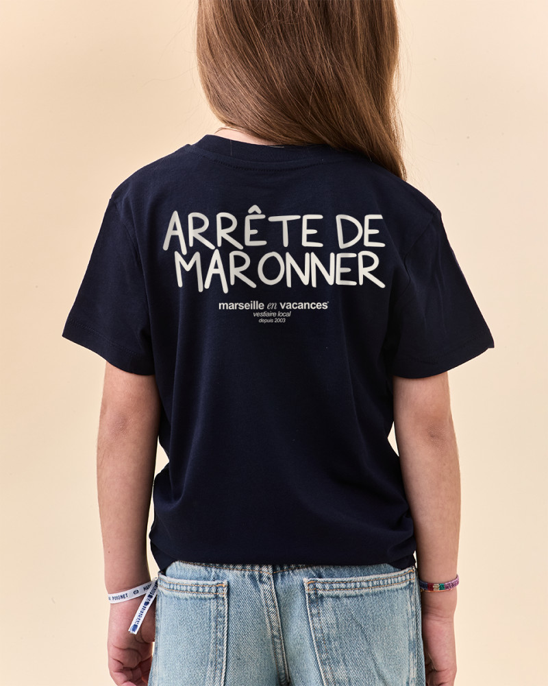 T-SHIRT ARRETE DE MARONNER