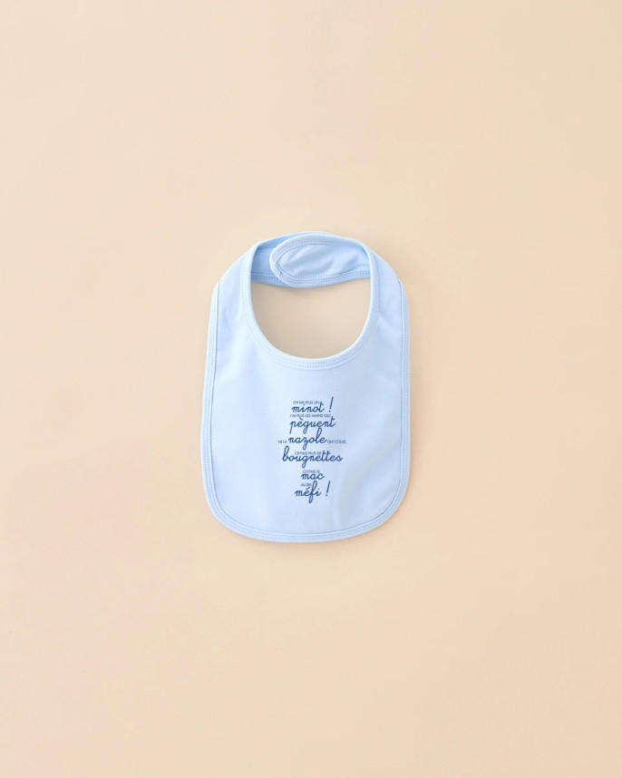 Bavoir bébé chuis plus un minot
