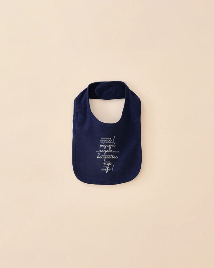 Bavoir bébé chuis plus un minot