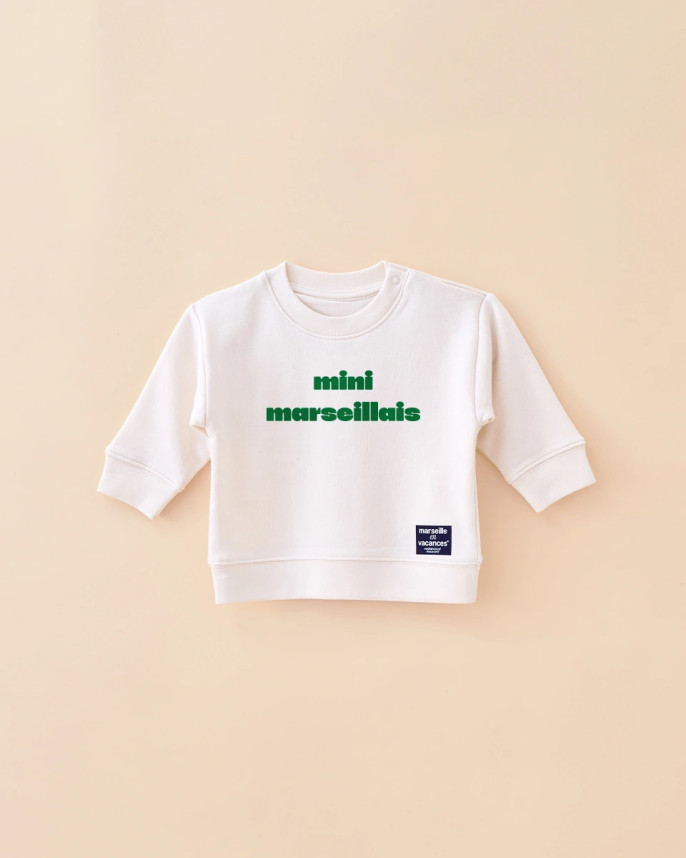 SWEAT BÉBÉ MINI MARSEILLAIS