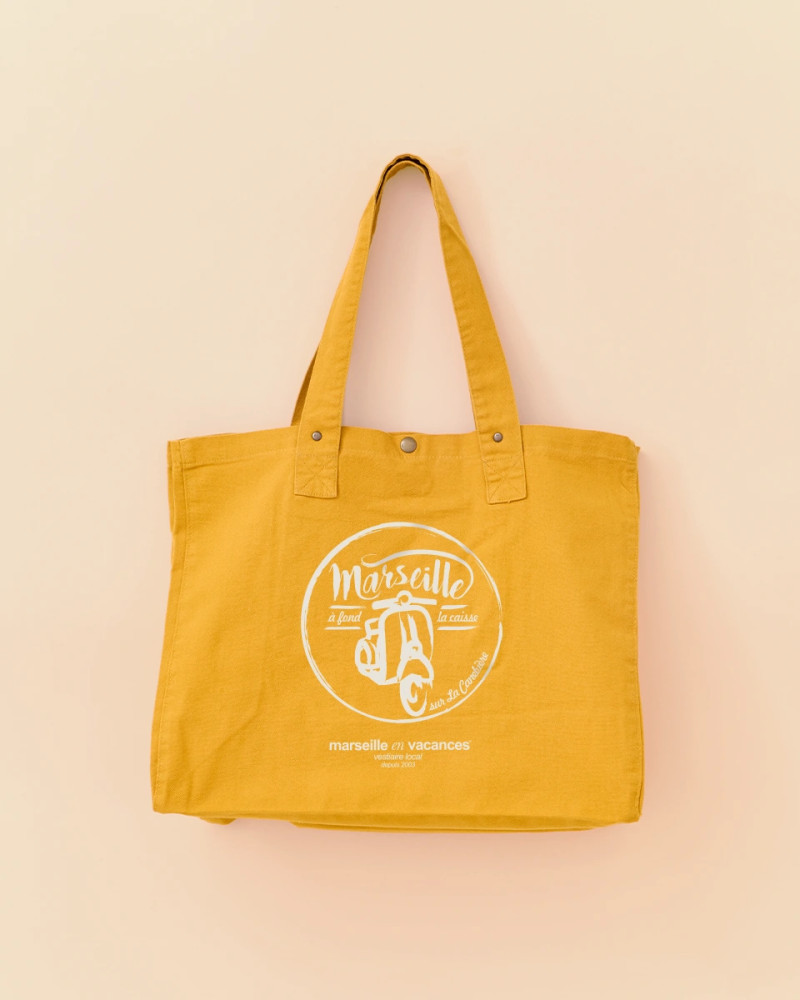 SAC CABAS À FOND LA CAISSE