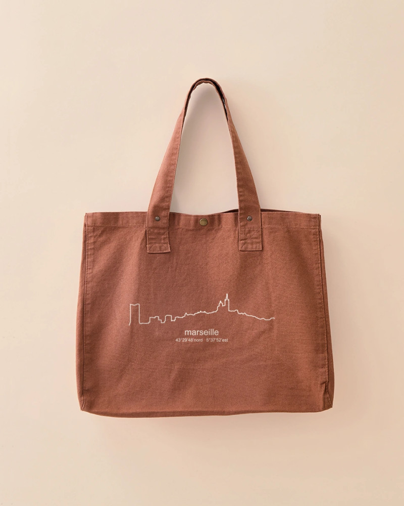 SAC CABAS SKYLINE MARSEILLE