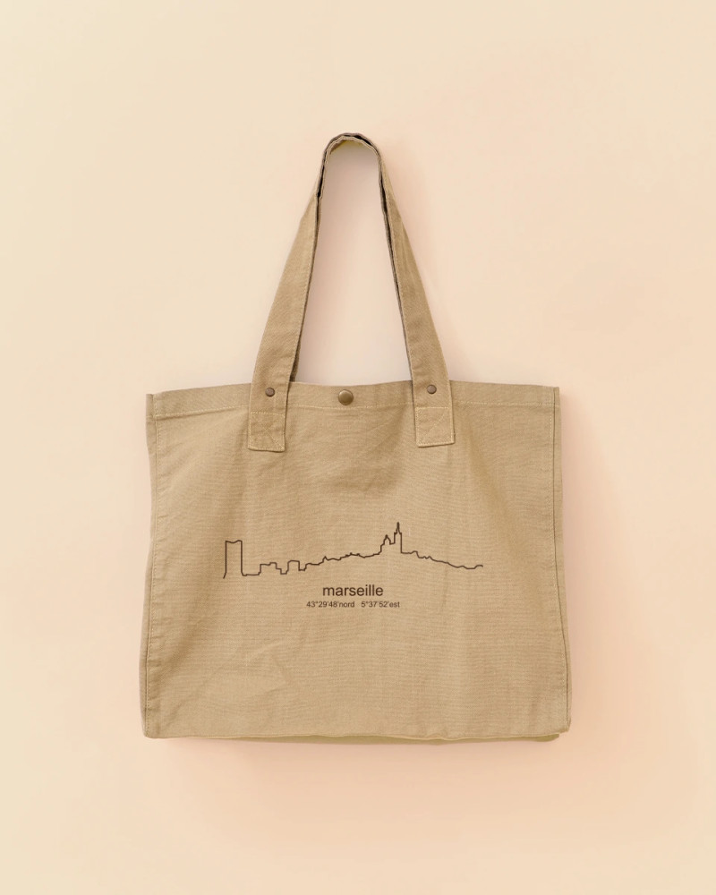 SAC CABAS SKYLINE MARSEILLE