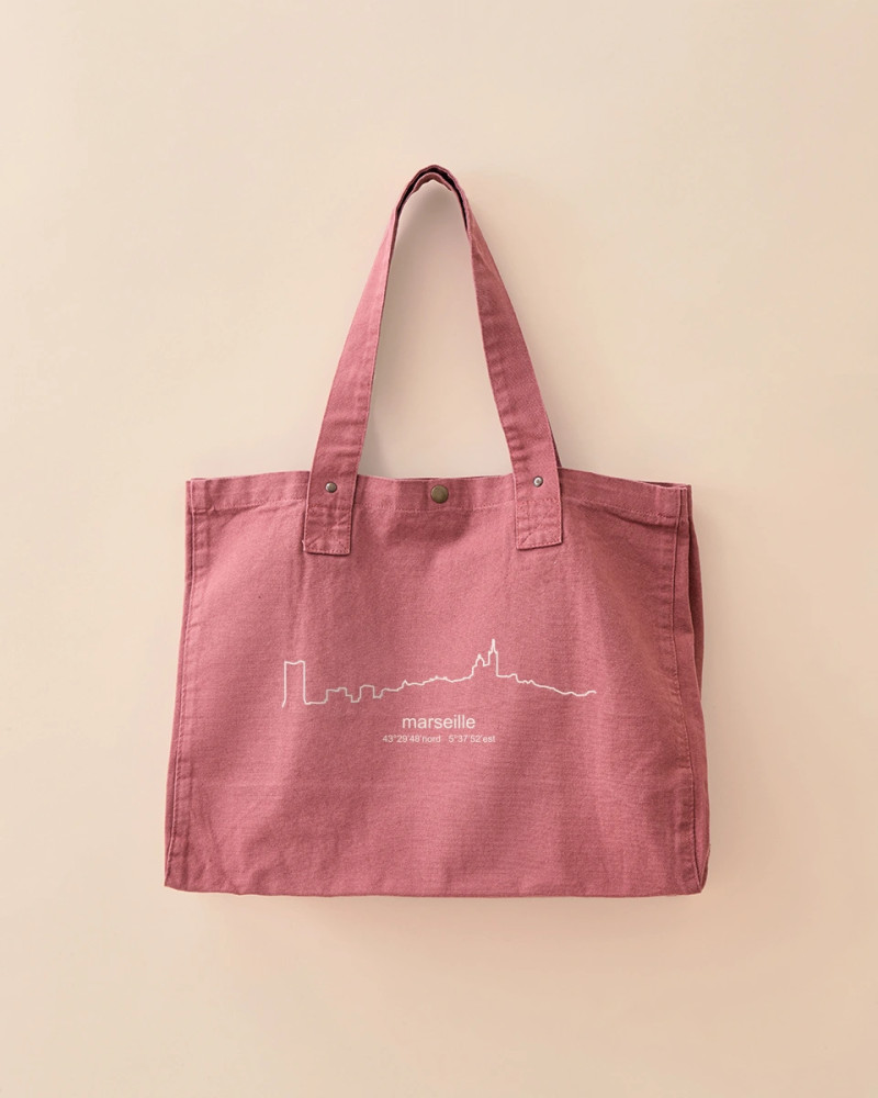 SAC CABAS SKYLINE MARSEILLE