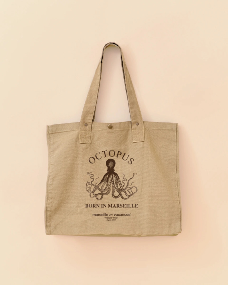 SAC CABAS POULPE