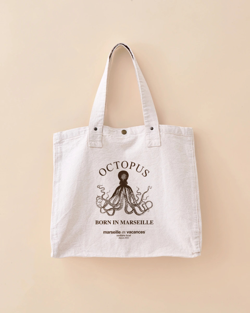 SAC CABAS POULPE