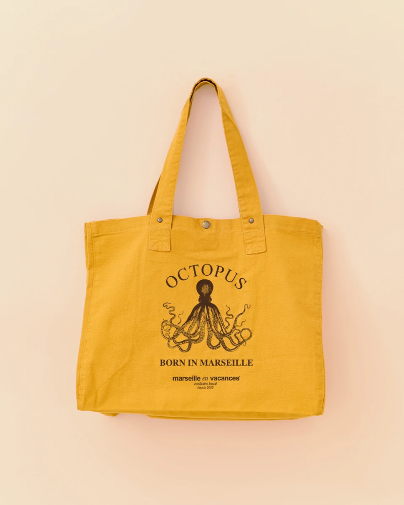 SAC CABAS POULPE