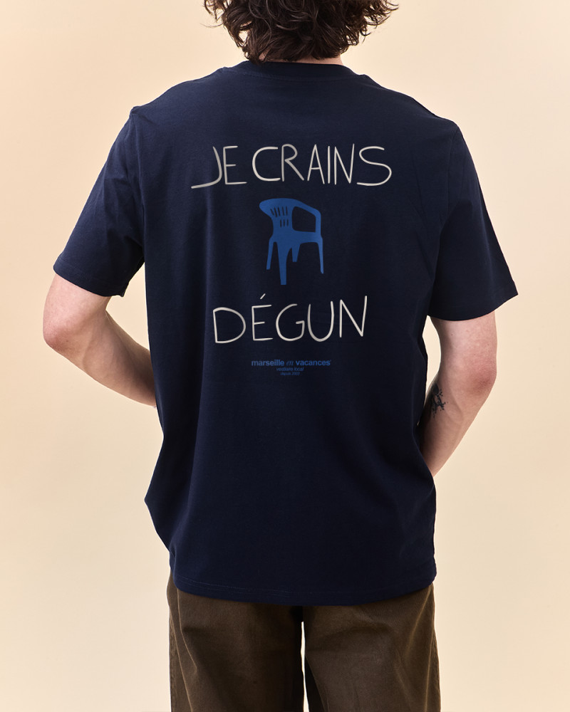 T-SHIRT JE CRAINS DÉGUN DOS