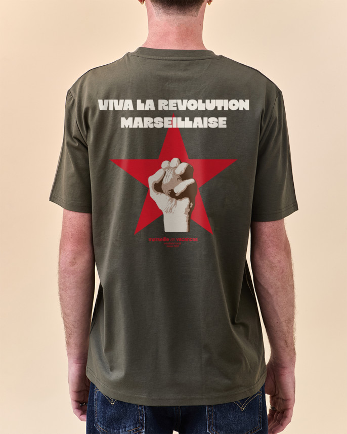 T-SHIRT VIVA LA REVOLUTION MARSEILLAISE
