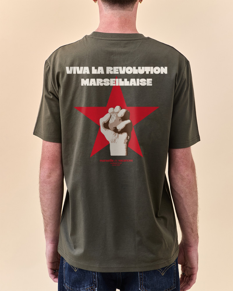 T-SHIRT VIVA LA REVOLUTION MARSEILLAISE