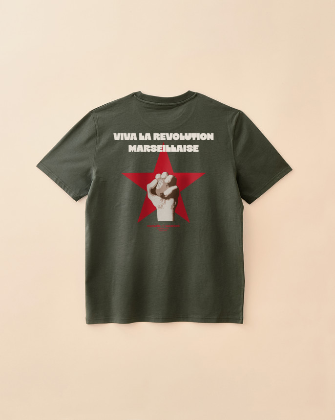 T-SHIRT VIVA LA REVOLUTION MARSEILLAISE