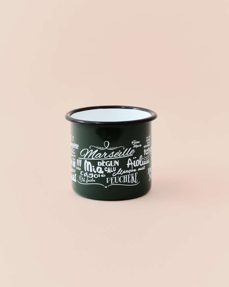 MUG ÉMAILLÉ EXPRESSIONS MARSEILLAISES