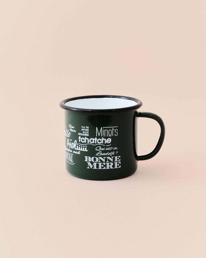 MUG ÉMAILLÉ EXPRESSIONS MARSEILLAISES