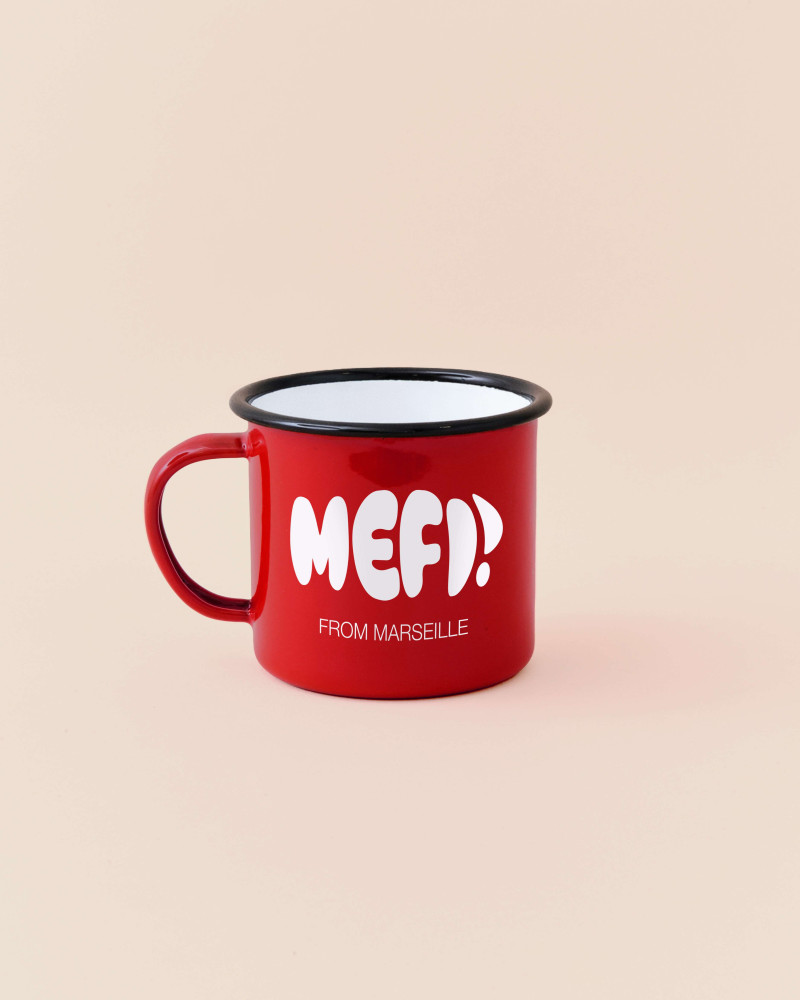 MUG ÉMAILLÉ MEFI