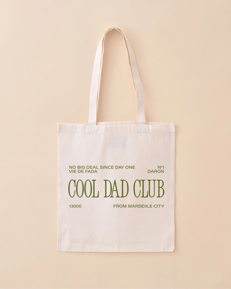 TOTE BAG COOL DAD CLUB